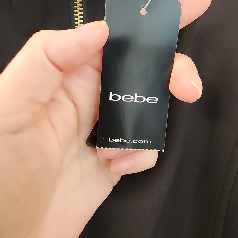 Women's dress Bebe, size Medium,‎  black - Picture 3 of 10